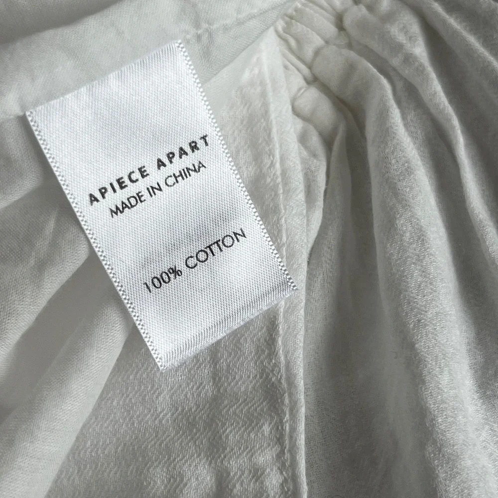 Apiece Apart lightweight white